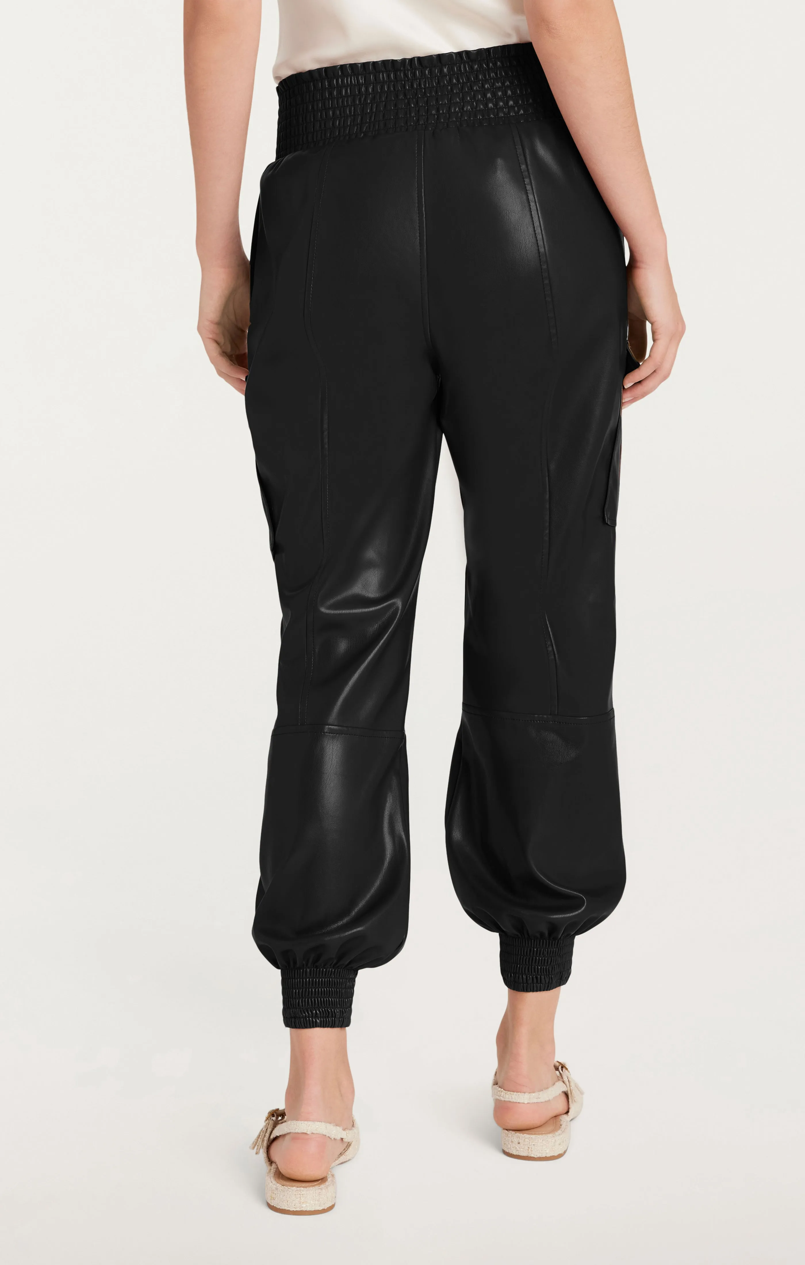 Lite Vegan Leather Jenning Pants