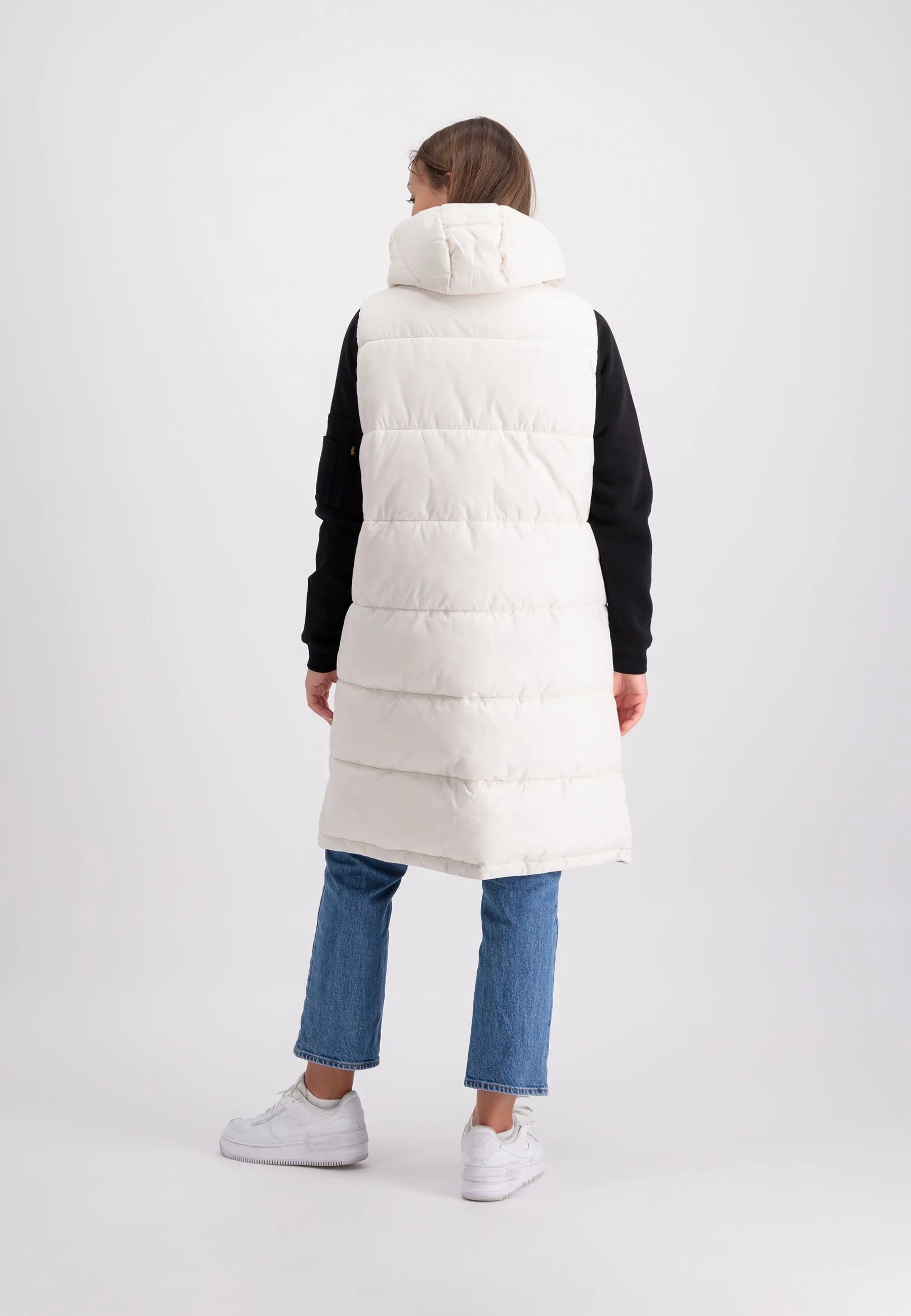 LONG PUFFER VEST W