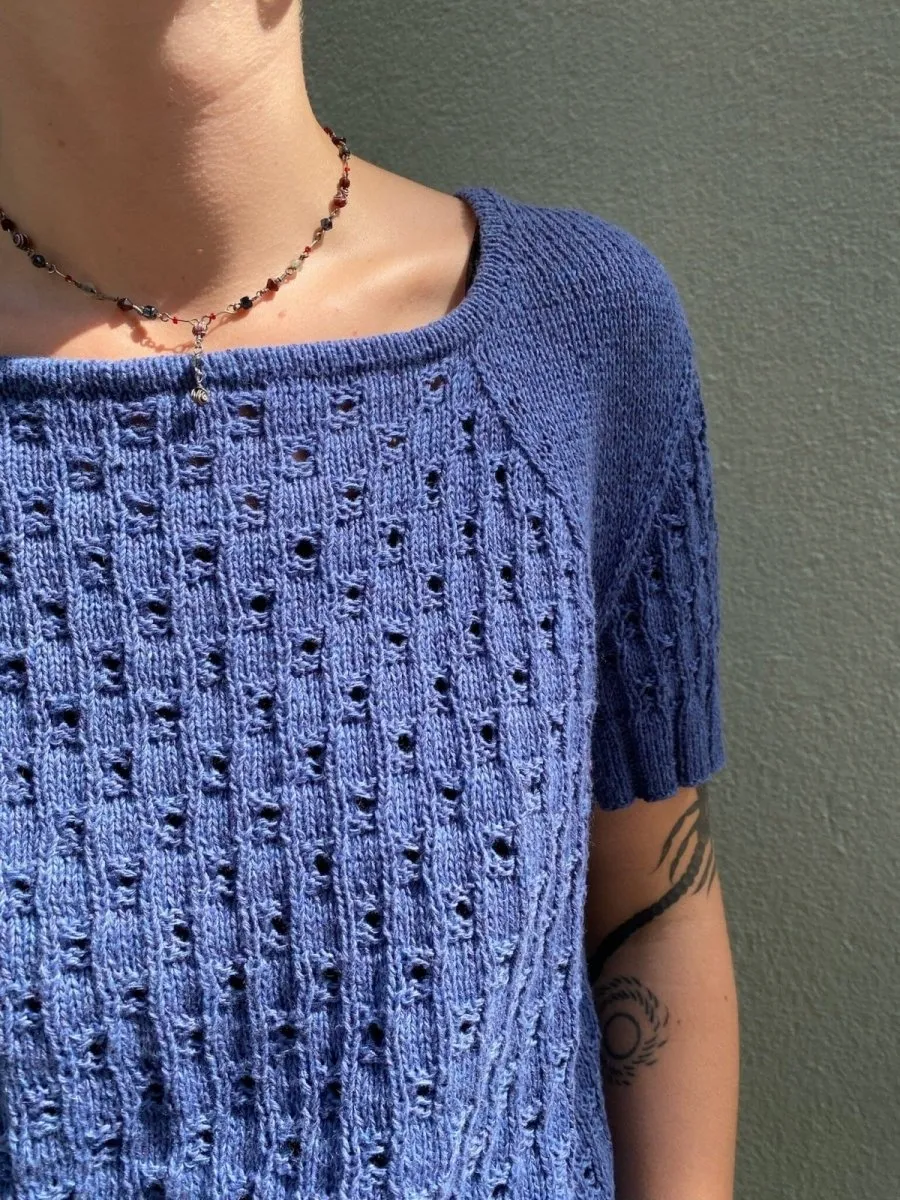 Look blouse by Hanne Falkenberg, knitting pattern