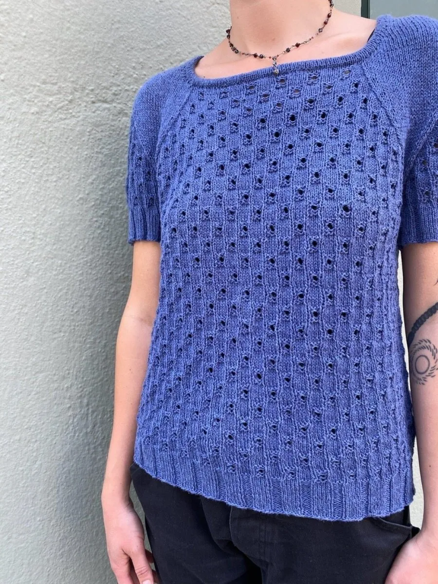 Look blouse by Hanne Falkenberg, knitting pattern