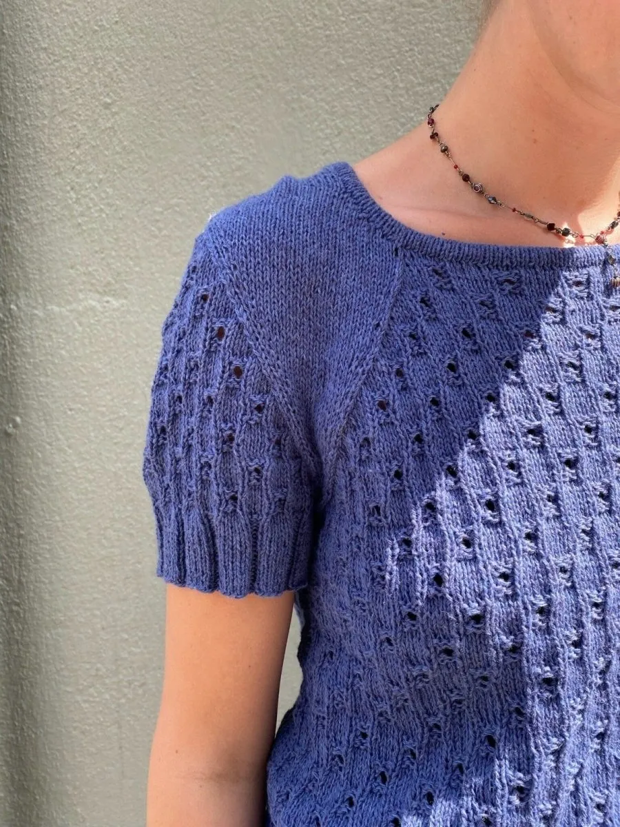 Look blouse by Hanne Falkenberg, knitting pattern