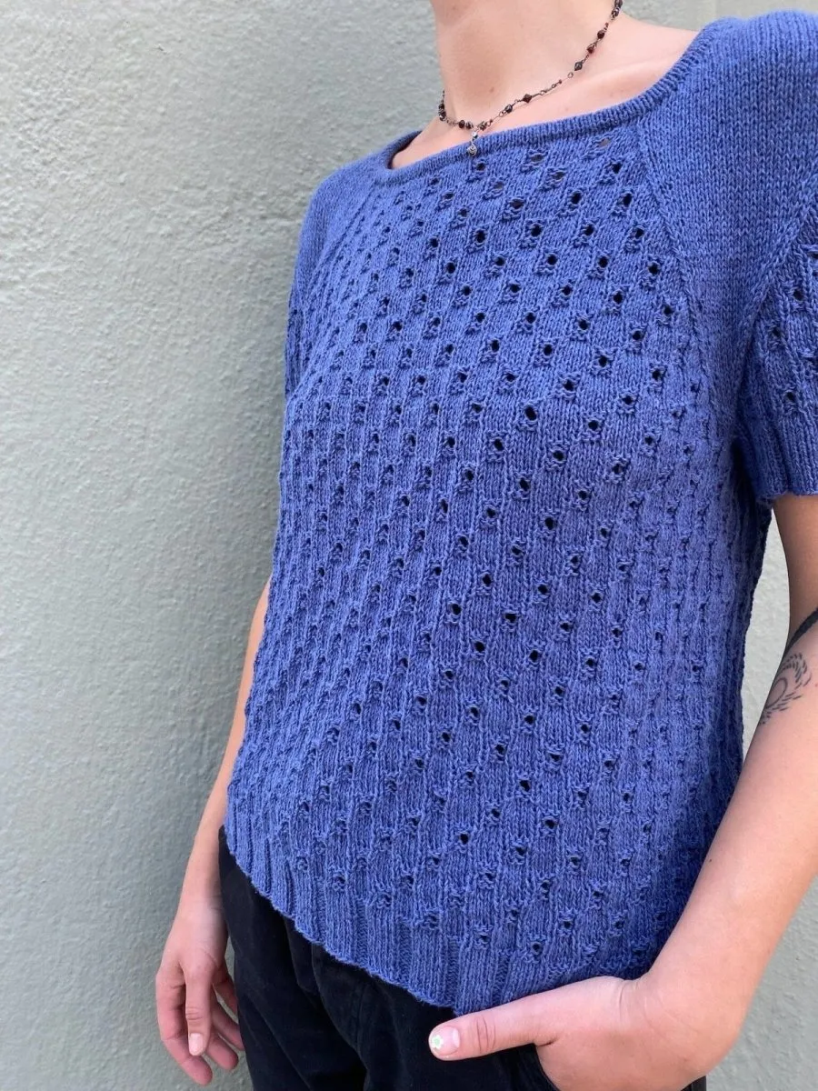 Look blouse by Hanne Falkenberg, knitting pattern