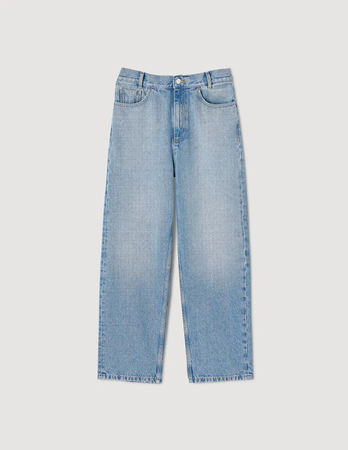 Low-Rise Straight-Leg Jeans