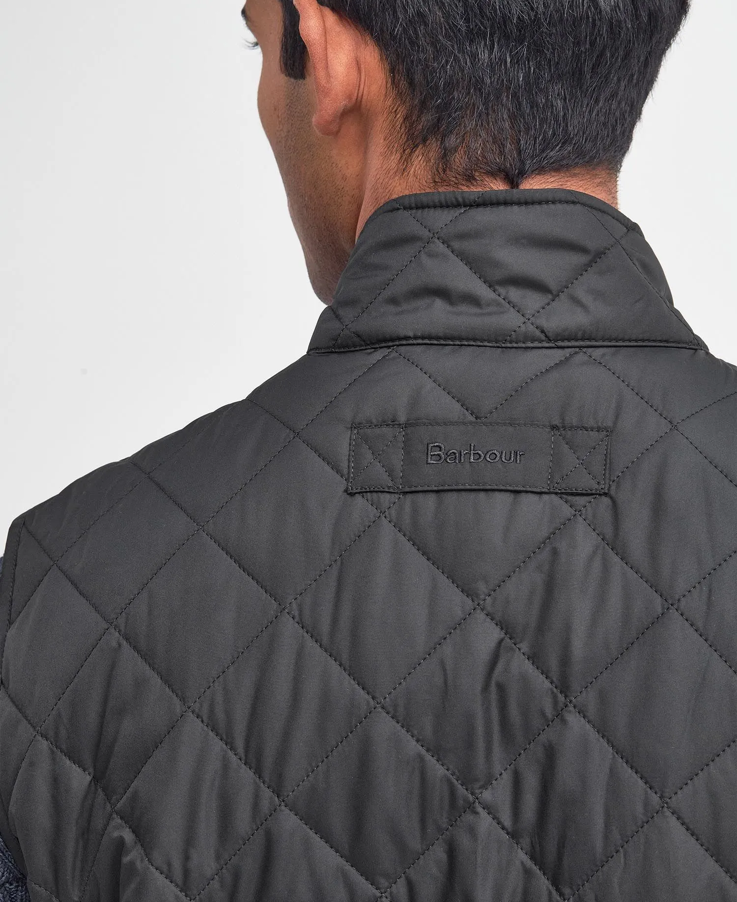 Lowerdale Quilted Gilet in Black