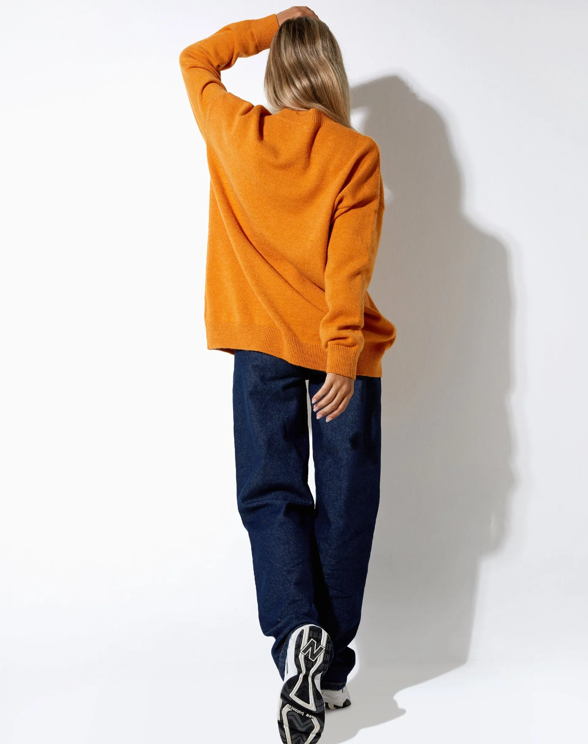 Lulees Jumper in Orange Atomic