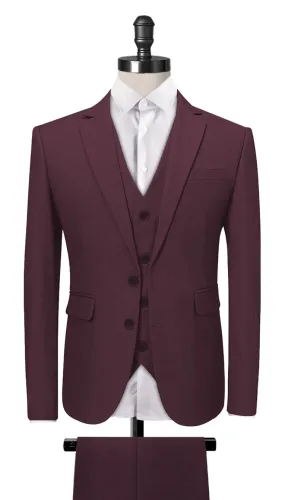 Magenta 3-Piece Suit