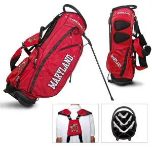 Maryland Terrapins Team Golf Fairway Lightweight 14-Way Top Golf Club Stand Bag