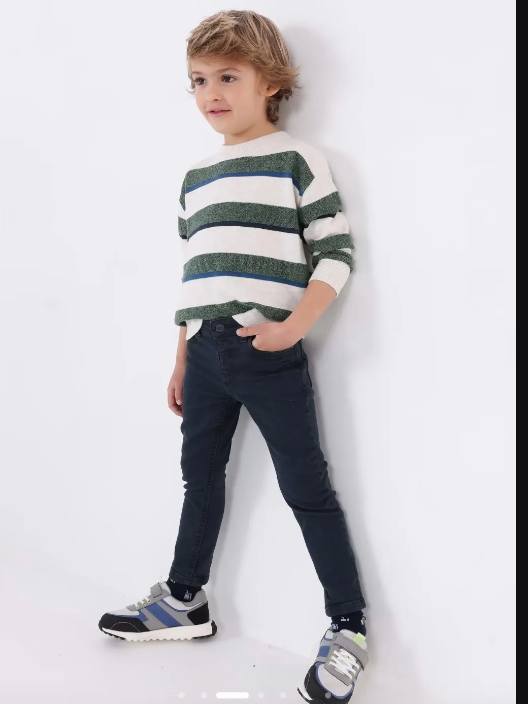 Mayoral Boys Deep Blue Skinny Ecofriends Denim Pants