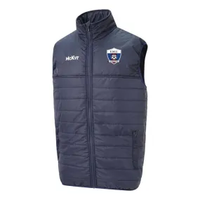 Mc Keever East Meath United FC Core 22 Padded Gilet - Youth - Navy