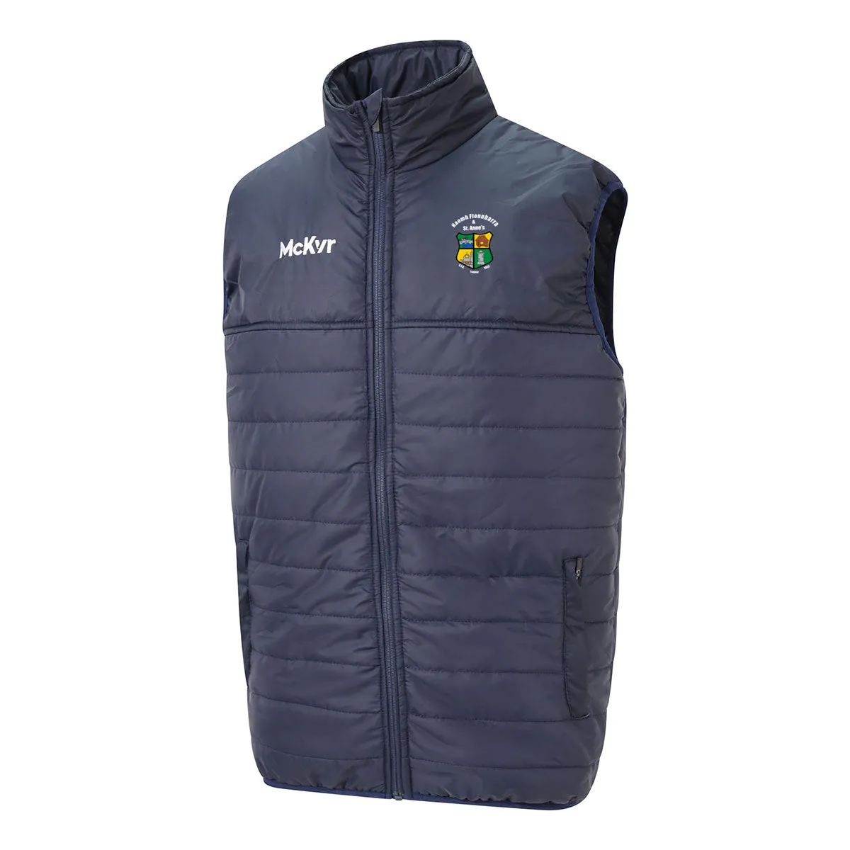 Mc Keever Naomh Fionnbarra & St Anne's GFG Core 22 Padded Gilet - Adult - Navy