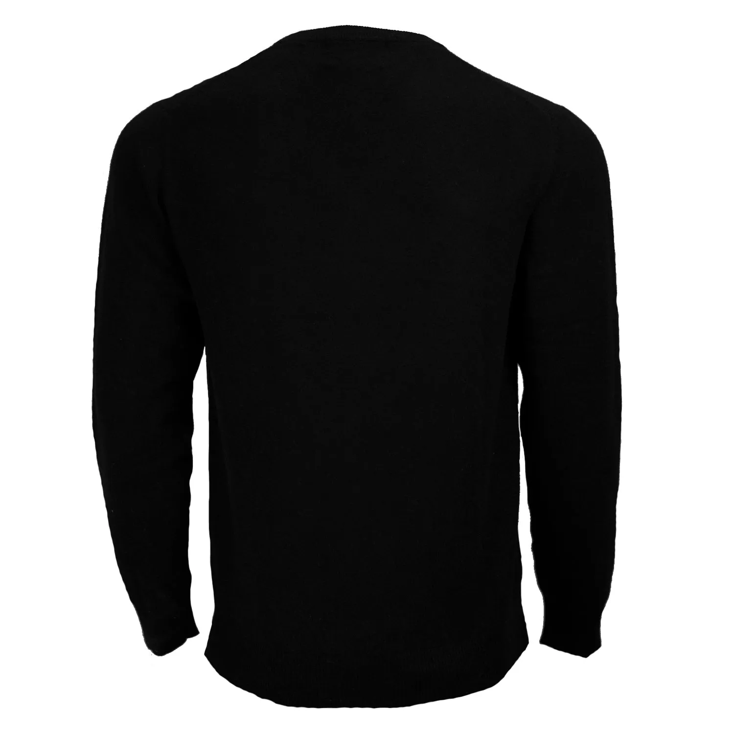 Men's Dunedin Cashmere 100% Cashmere Cr  Black