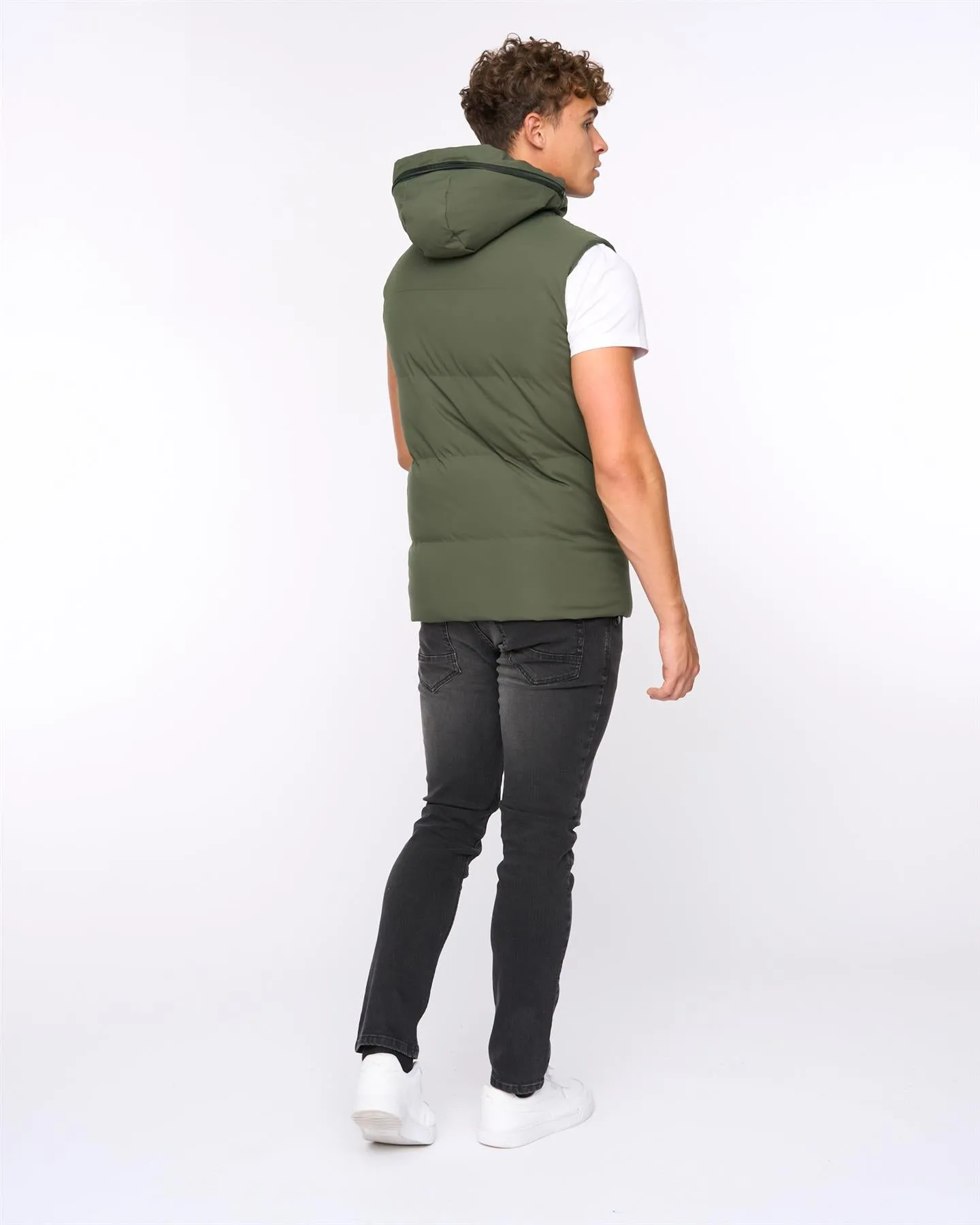 Mens Hanjo Gilet Olive