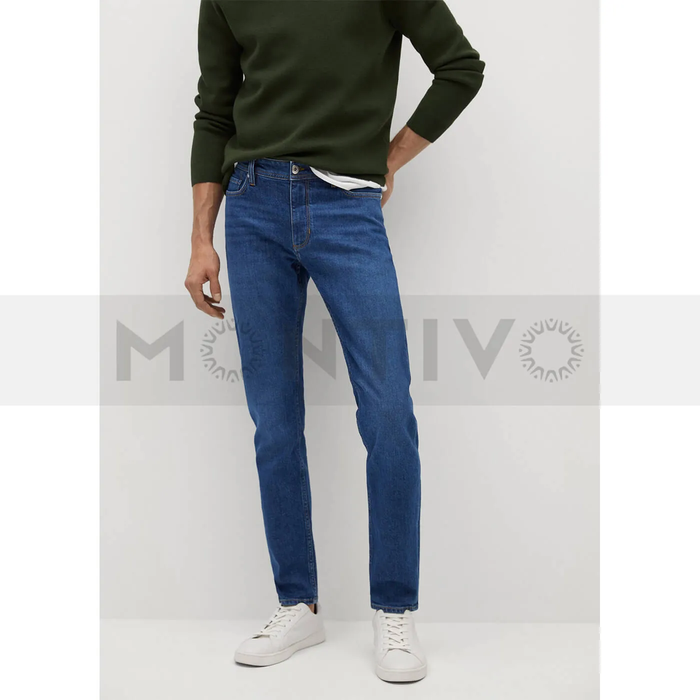 MNG Slim Fit Dark Jeans