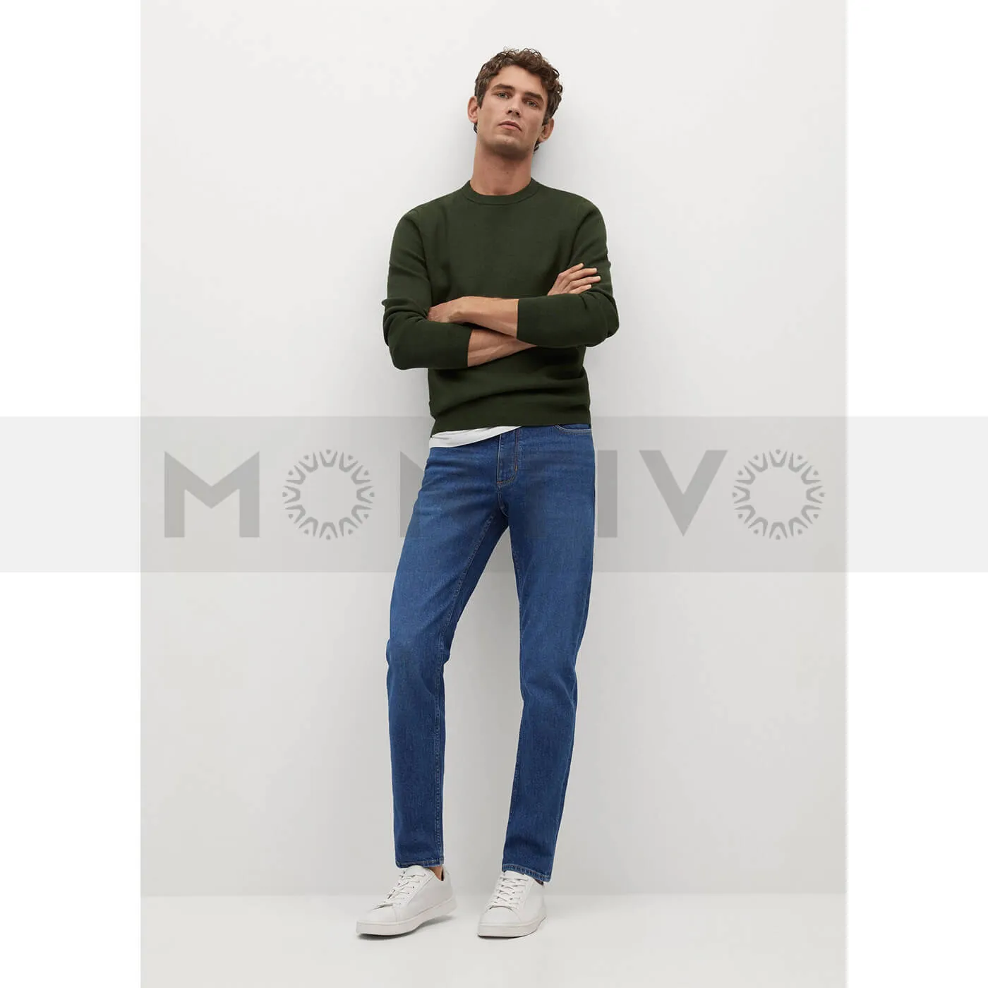 MNG Slim Fit Dark Jeans