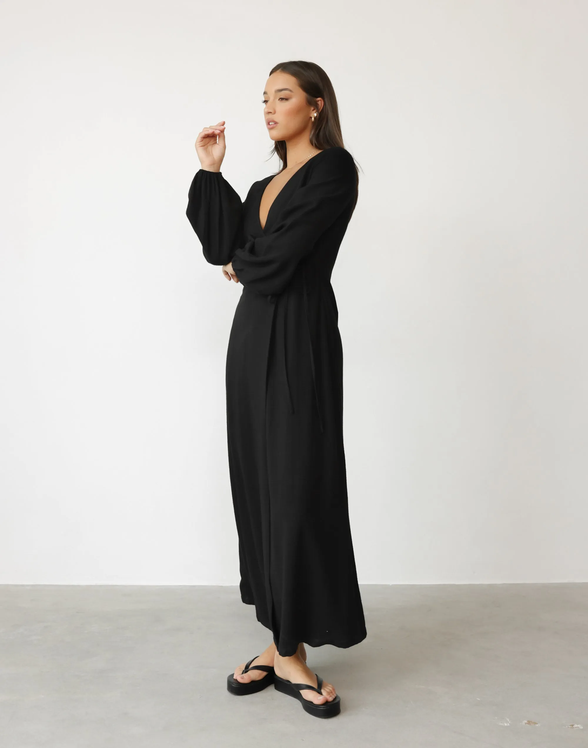 Mori Maxi Dress (Black)