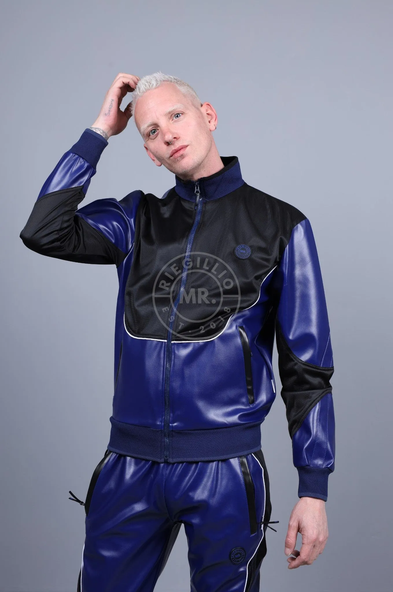 MR. 24 Tracksuit Jacket - Blue