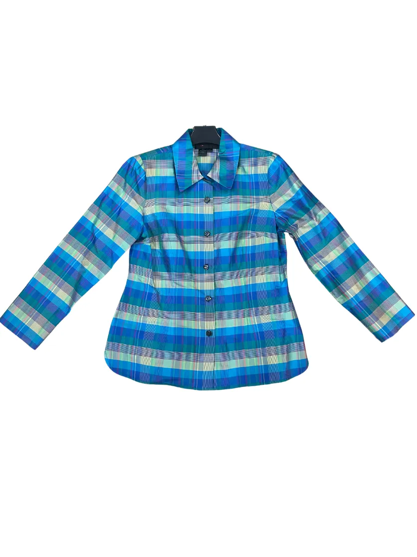 Multi Fine Lines Plaid Cara Shirt