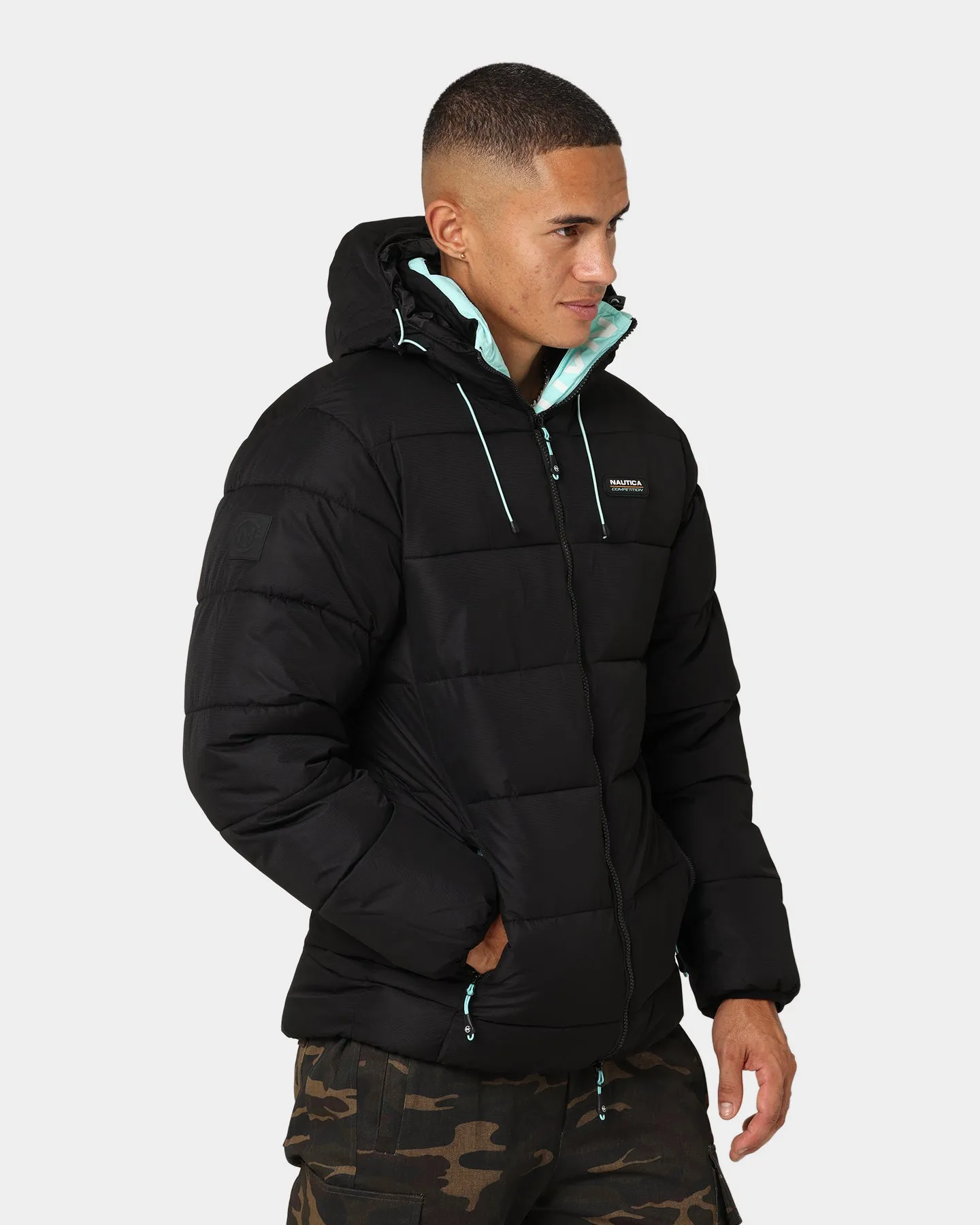 Nautica Antigua Padded Jacket 011 Black