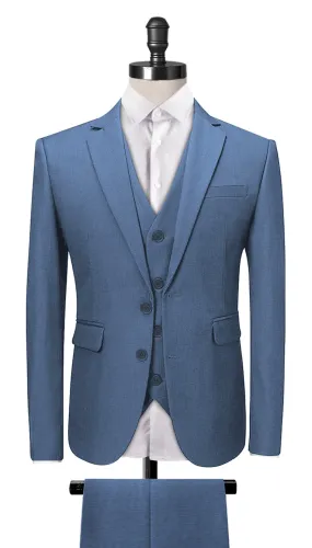 New Blue 3-Piece Suit