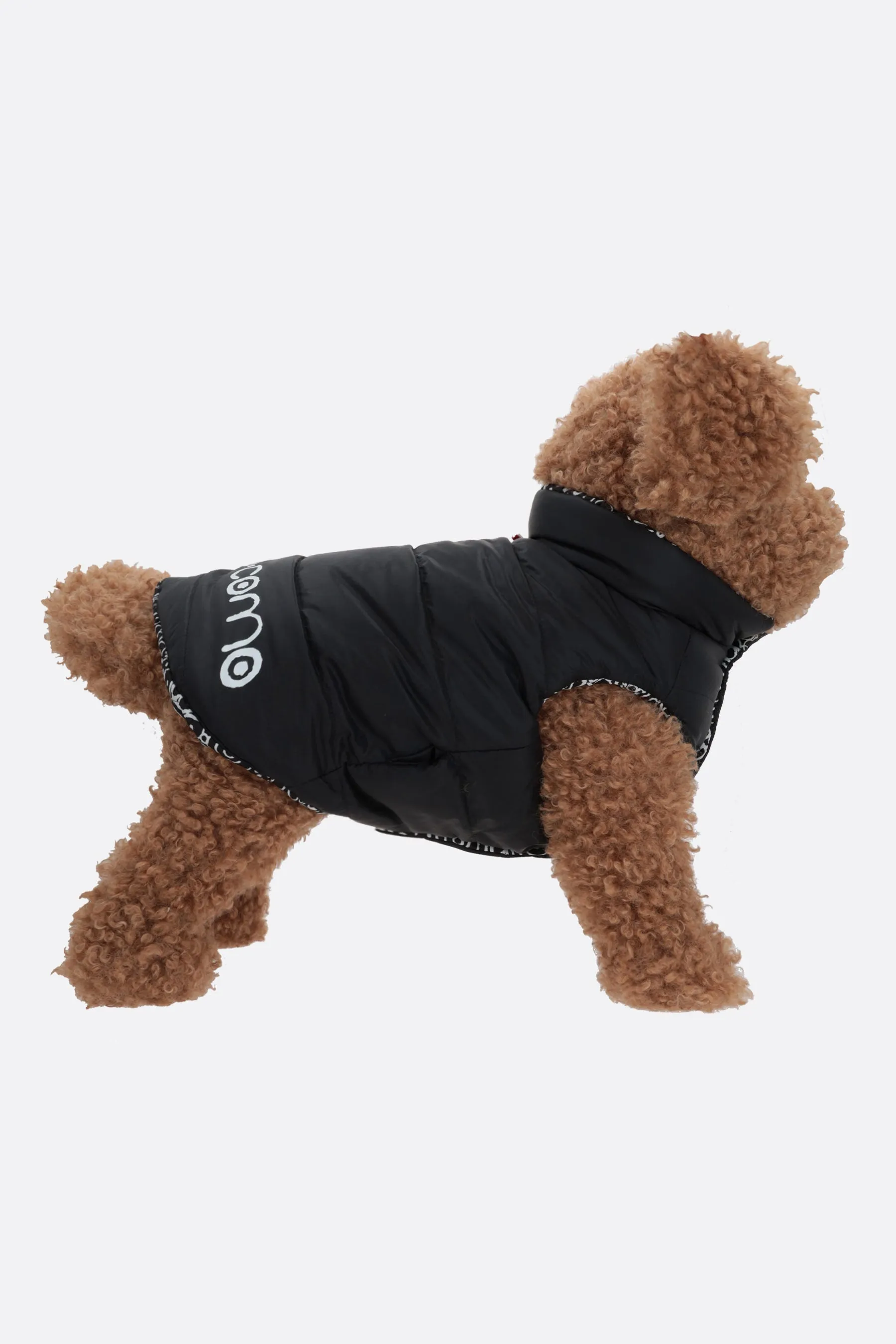 nylon reversible padded dog gilet