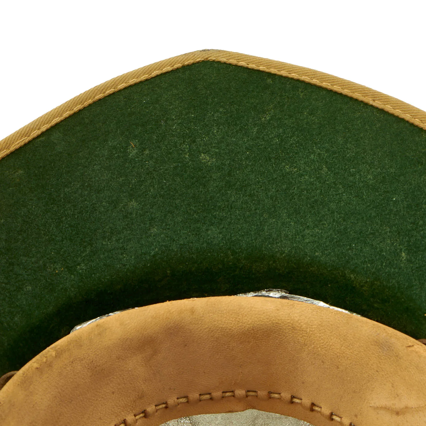 Original British WWII Royal Engineers Wolseley Pattern Pith Sun Helmet by Moores of London - Unissued and Dated 1942