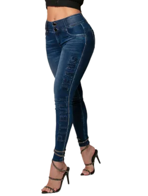 Pit Bull Jeans Women's High Waisted Jeans Pants with Butt Lift 63590