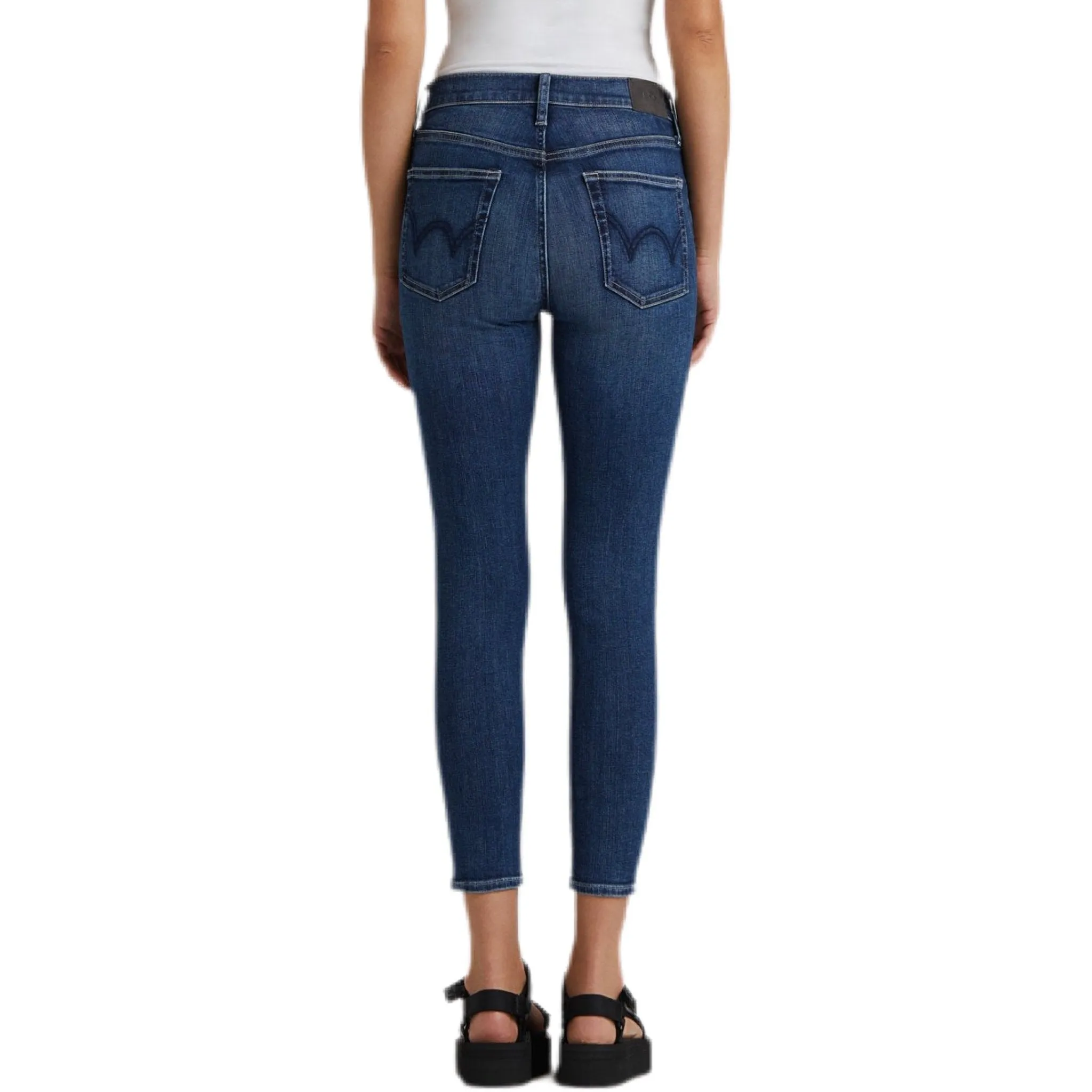 Pixie Crop Mid Rise Skinny - Ritual.