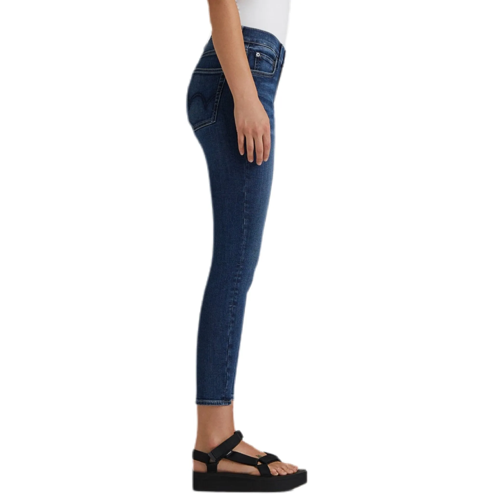 Pixie Crop Mid Rise Skinny - Ritual.