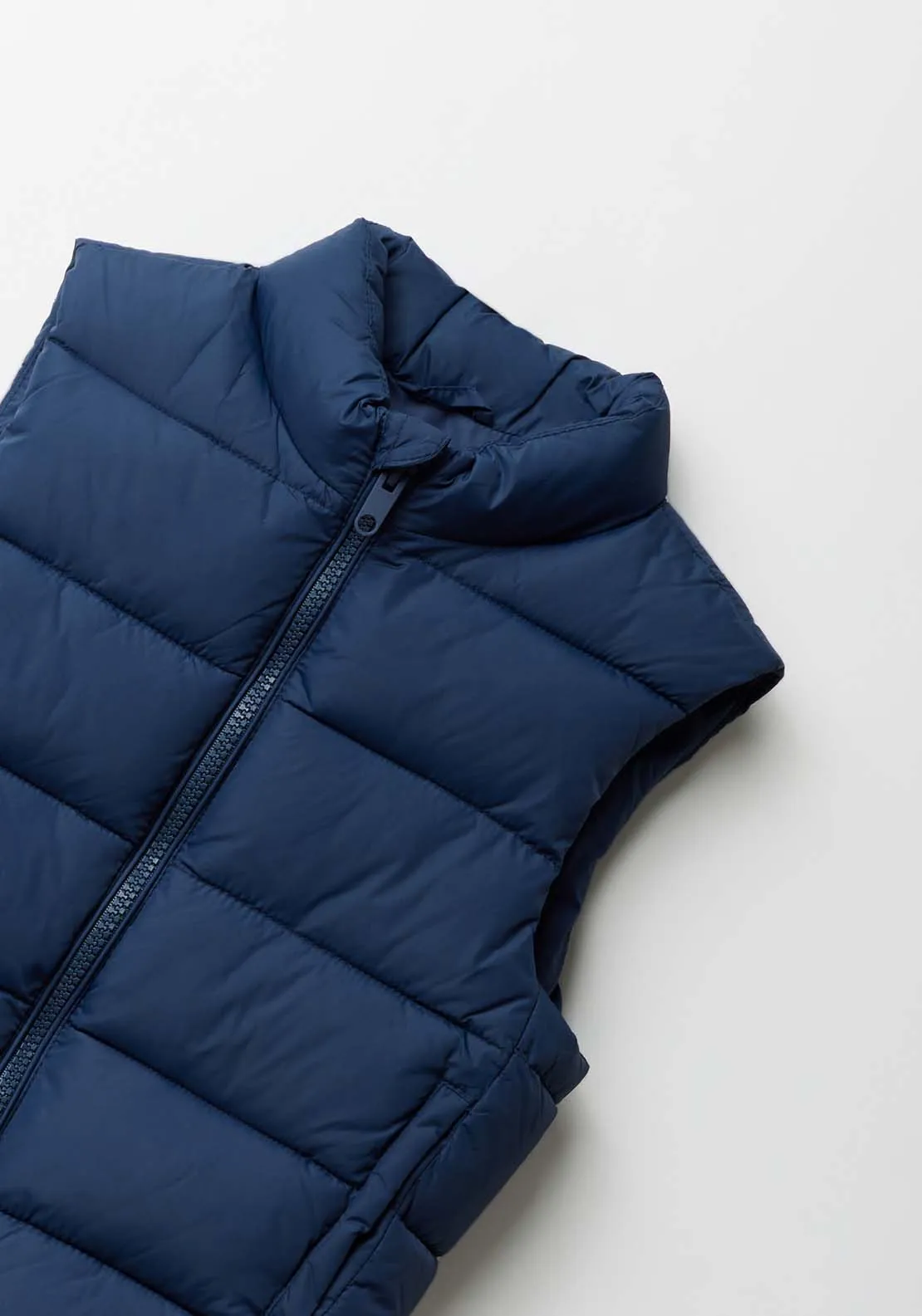 Plain Gilet - Navy