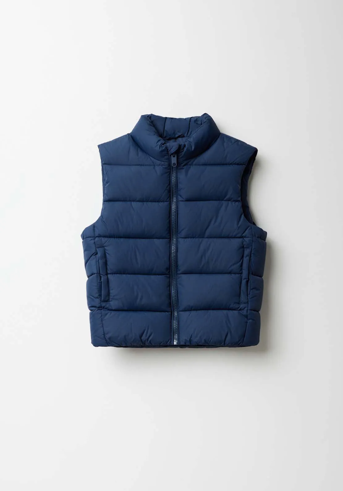 Plain Gilet - Navy