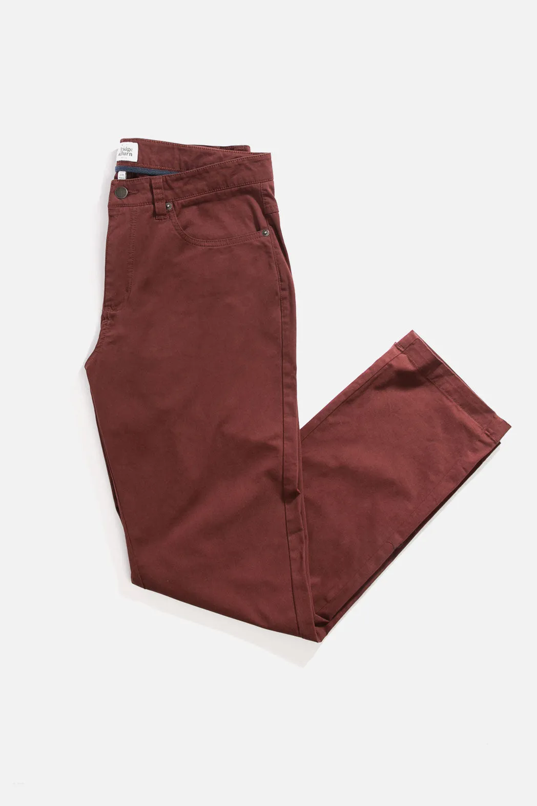 Polk Pant / Burgundy