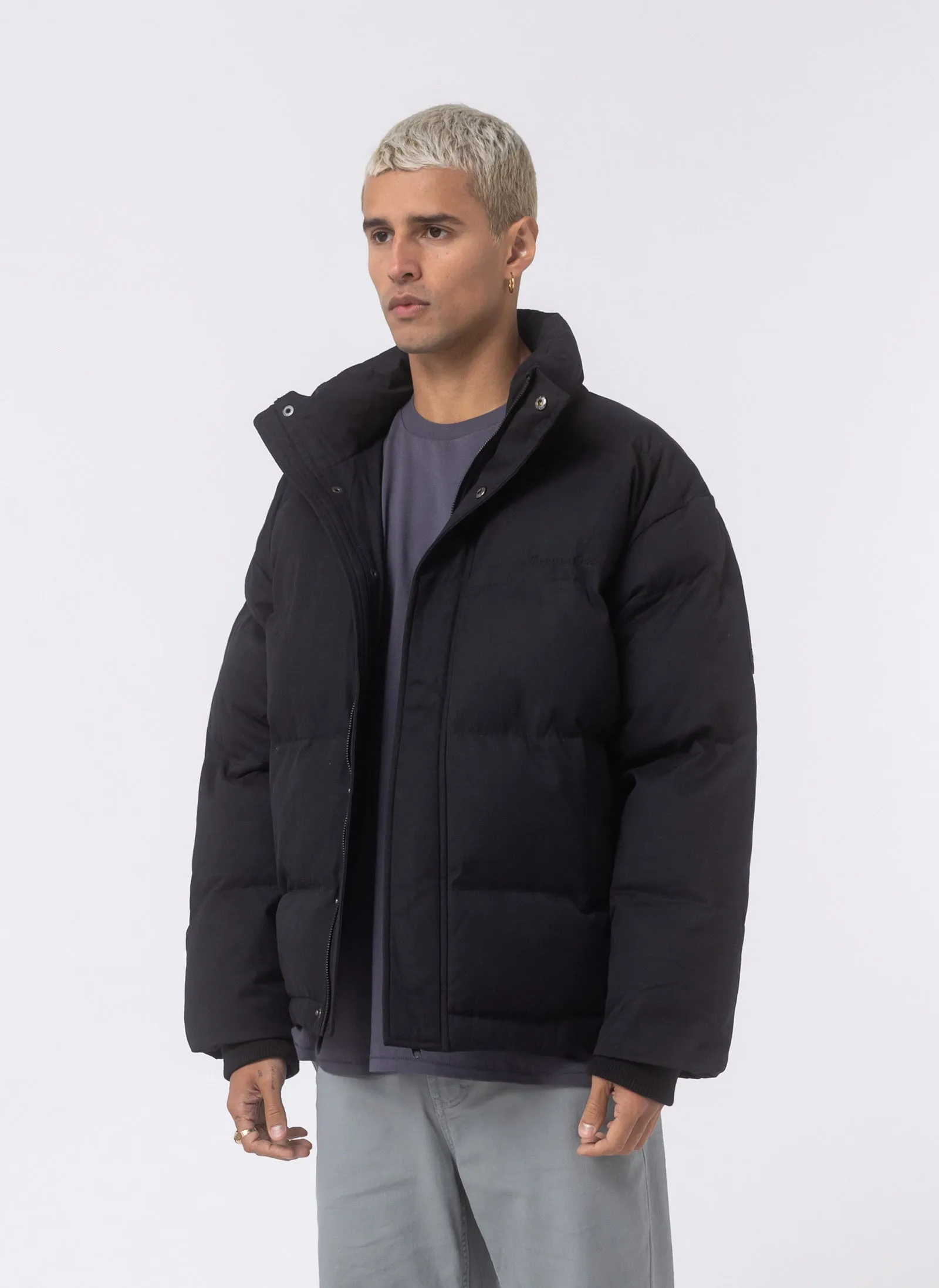 Porter Puffer Jacket Black