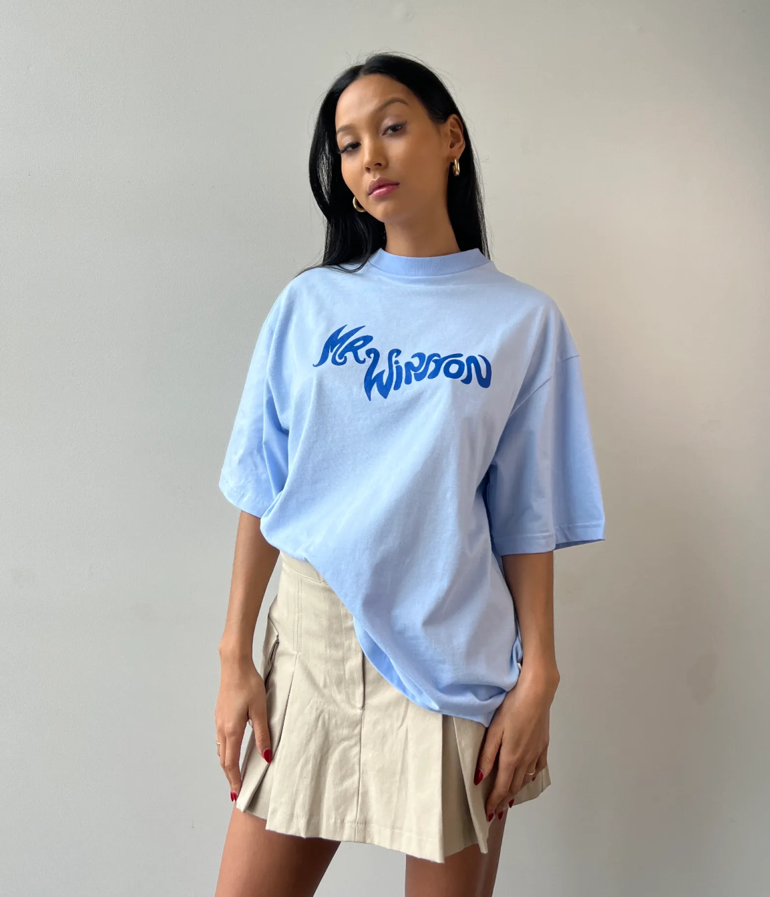 Powder Blue Tee