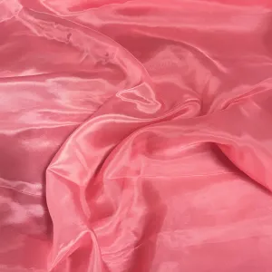 Premium Magenta Pink Solid Liquid Organza Fabric