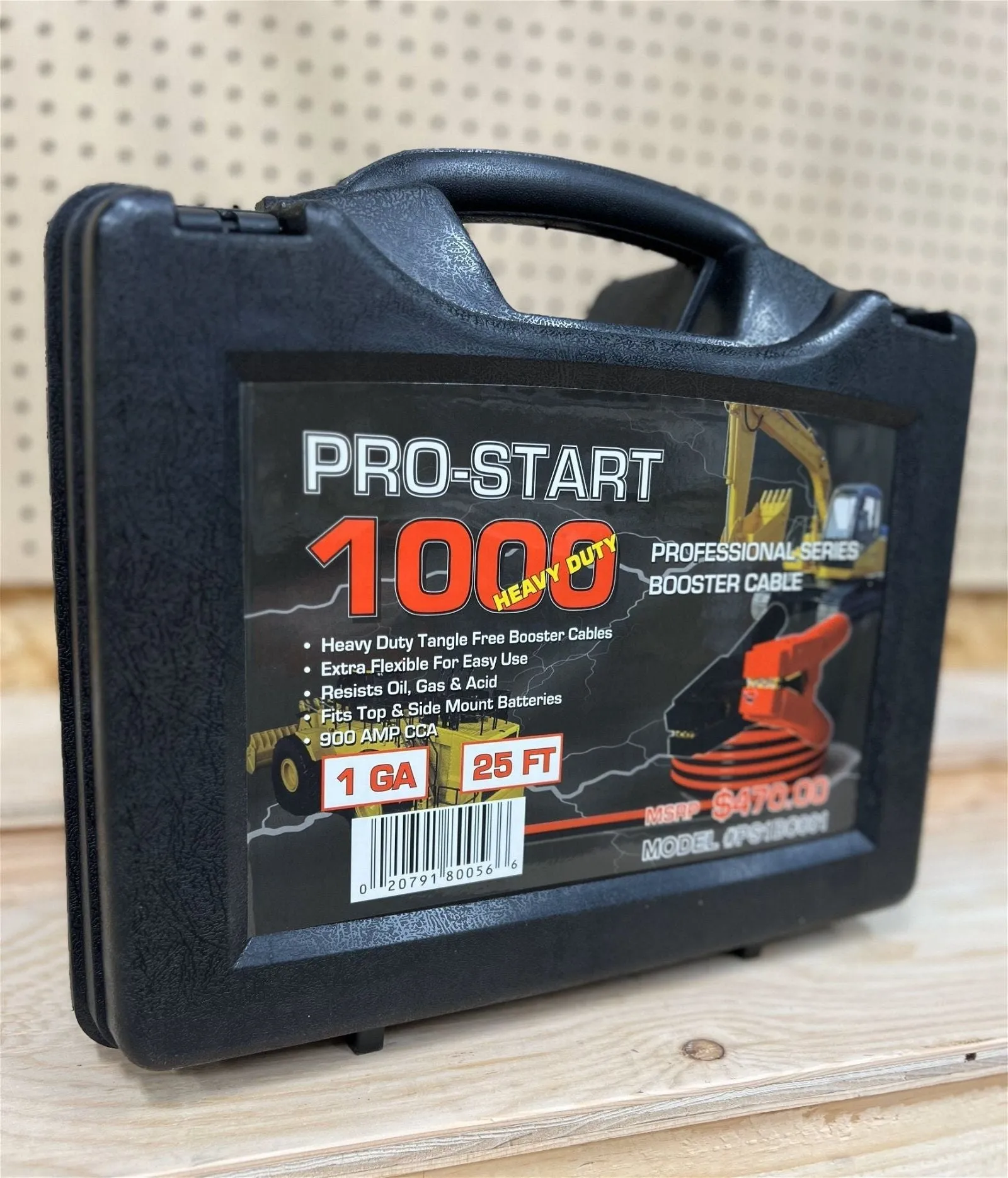 Pro-Start | Heavy-Duty Jumper Cables with Carrying Case