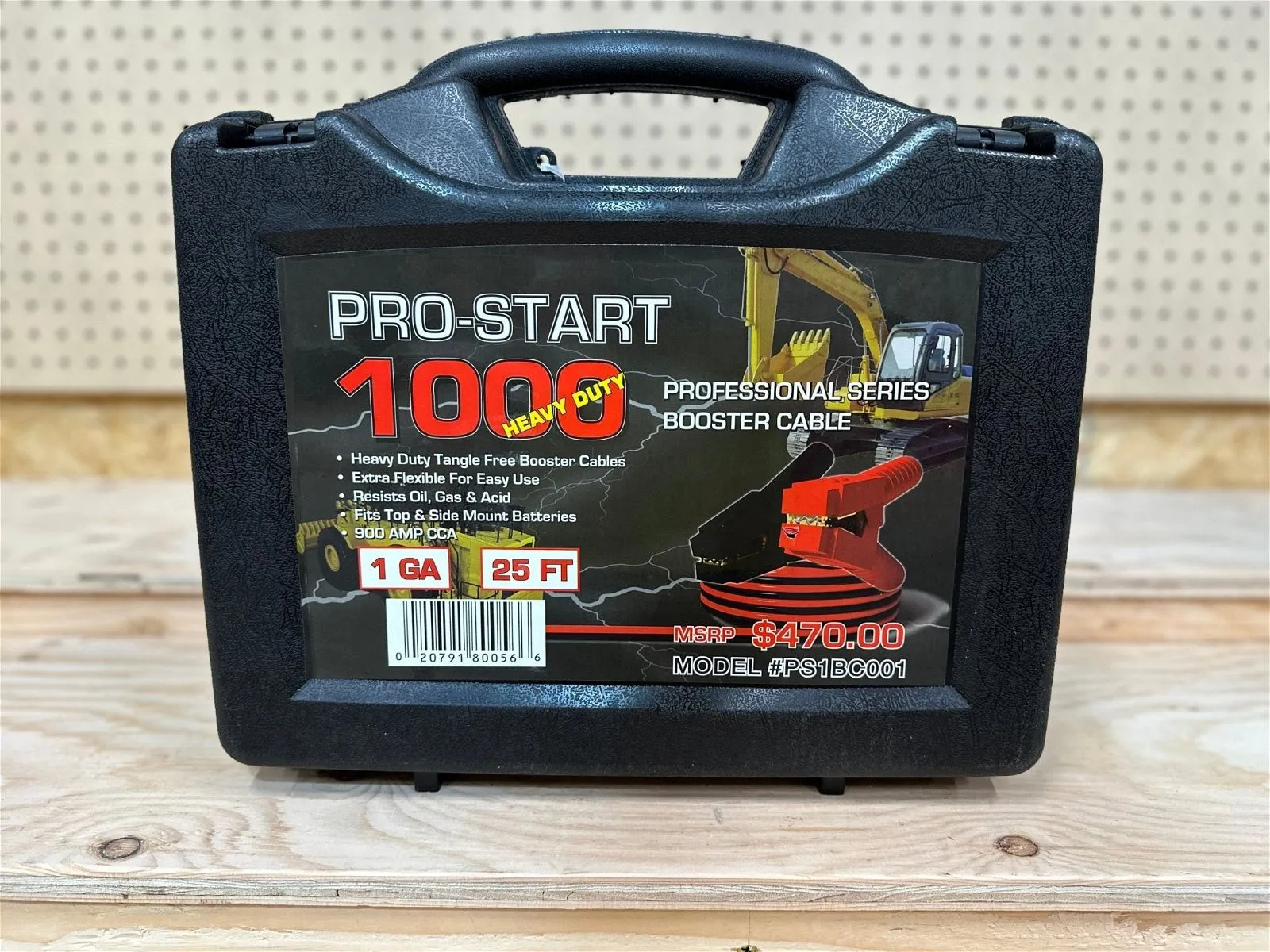 Pro-Start | Heavy-Duty Jumper Cables with Carrying Case