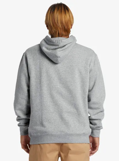 Quiksilver Big Logo Hoodie - Athletic Heather