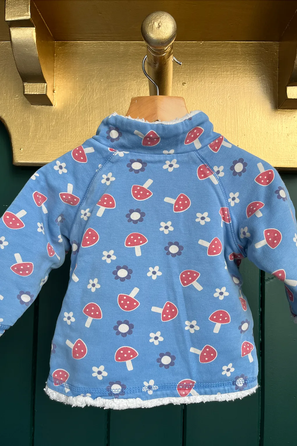 Re-Wear Frugi Toadstool Snuggle Fleece