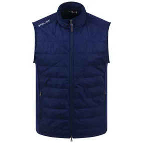 RLX Cool Wool Hybrid Vest French Navy - SS24