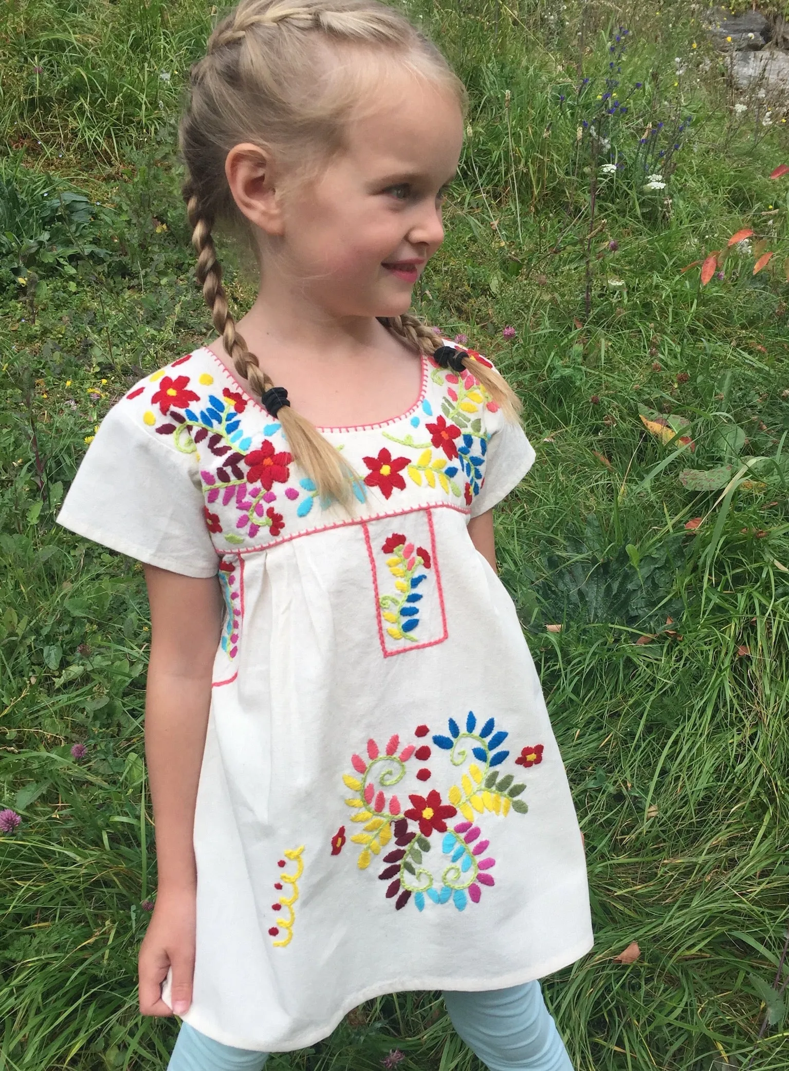 Rosa Mexican Girls Dress