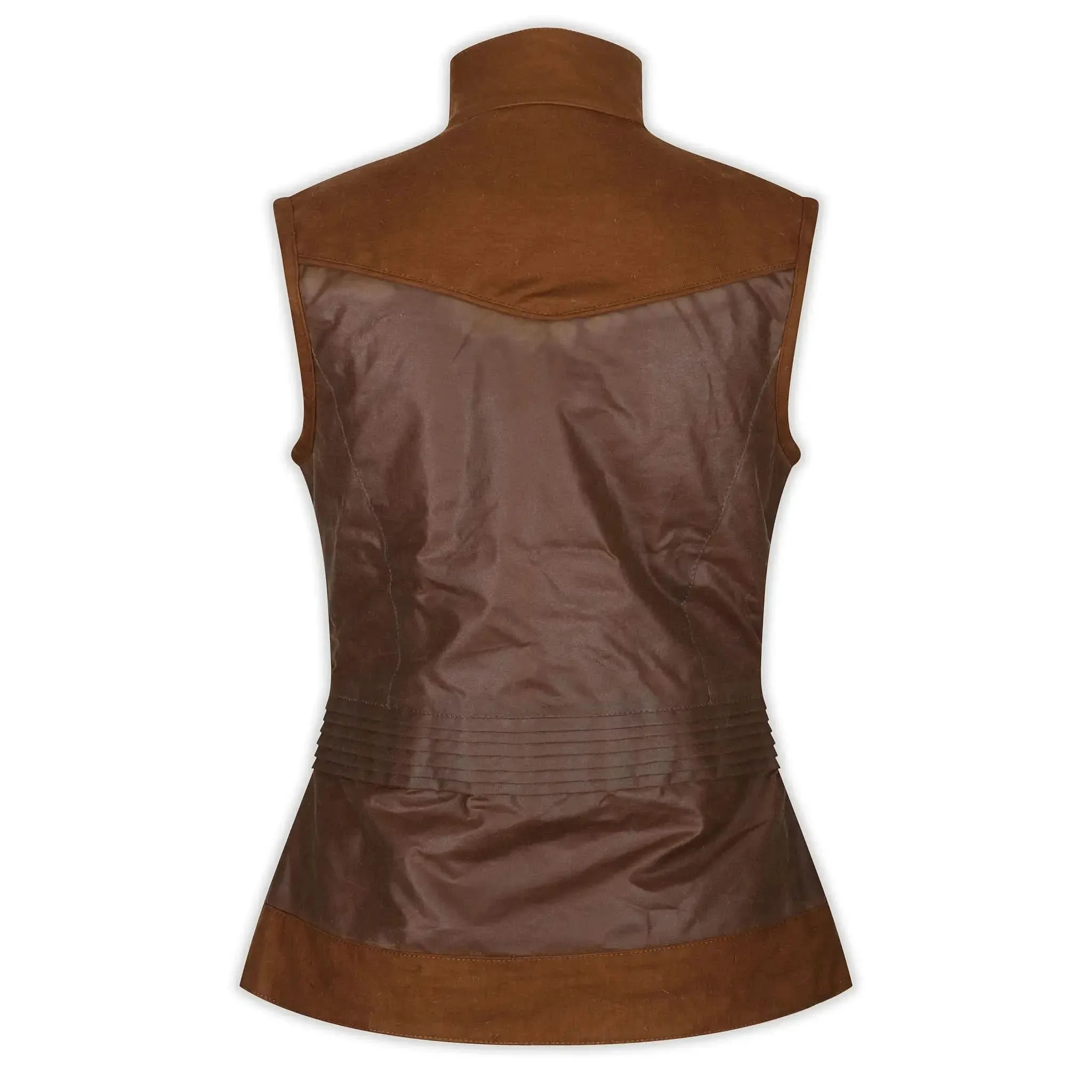 Roxy Tan Wax Gilet