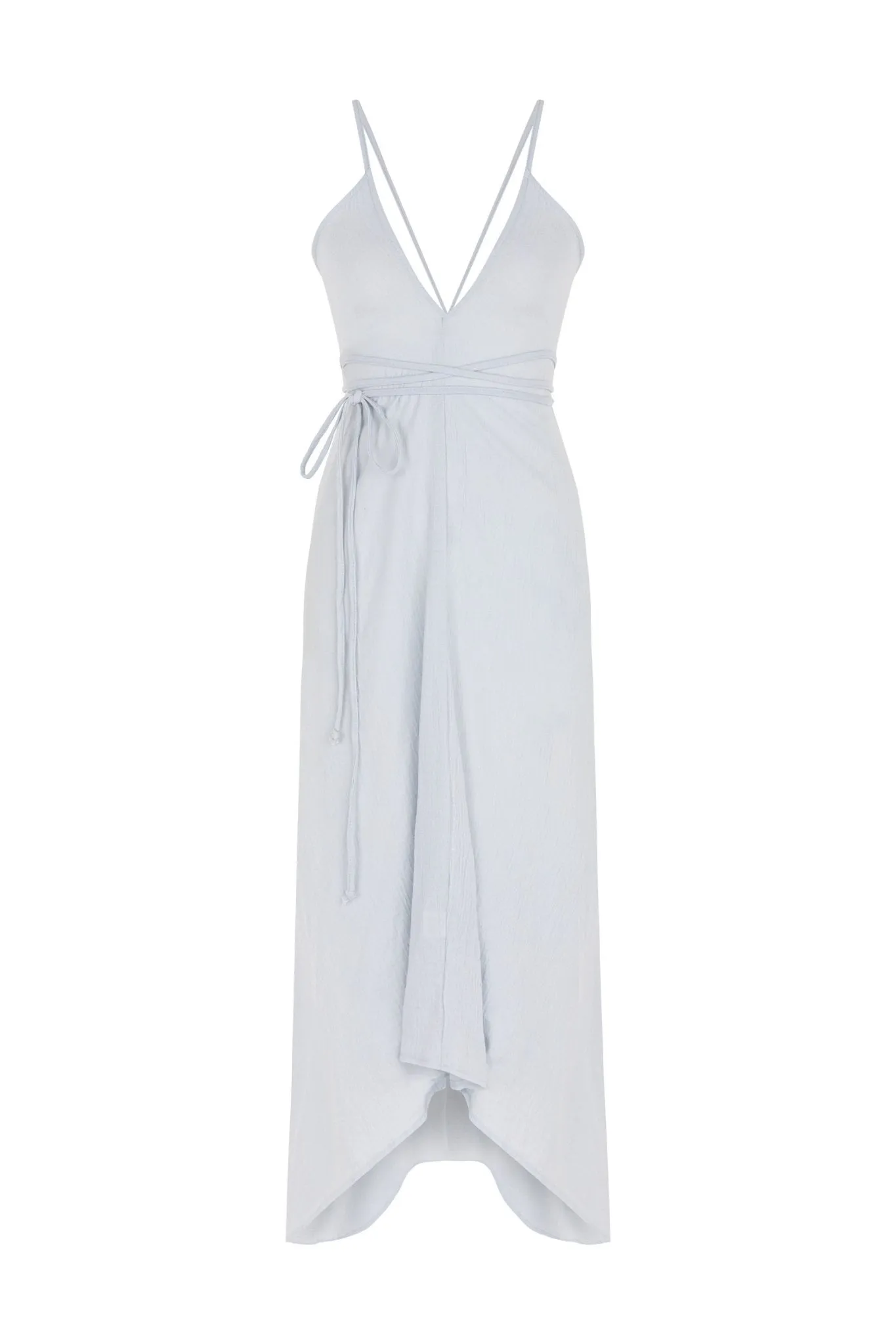 Sage Maxi Dress - Baby Blue