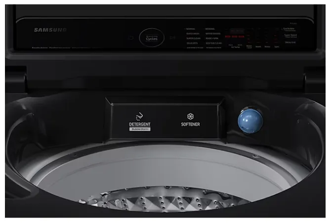 Samsung WA14CG5886BVSP 14kg Top Load Washing Machine with Ecobubble™, 3 Ticks