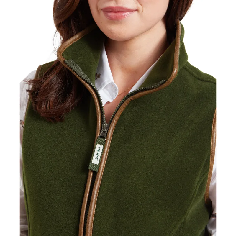 Schoffel Ladies Lyndon Fleece Gilet - Forest