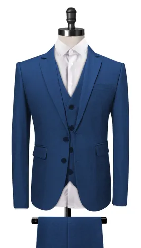 Sea Blue 3-Piece Suit