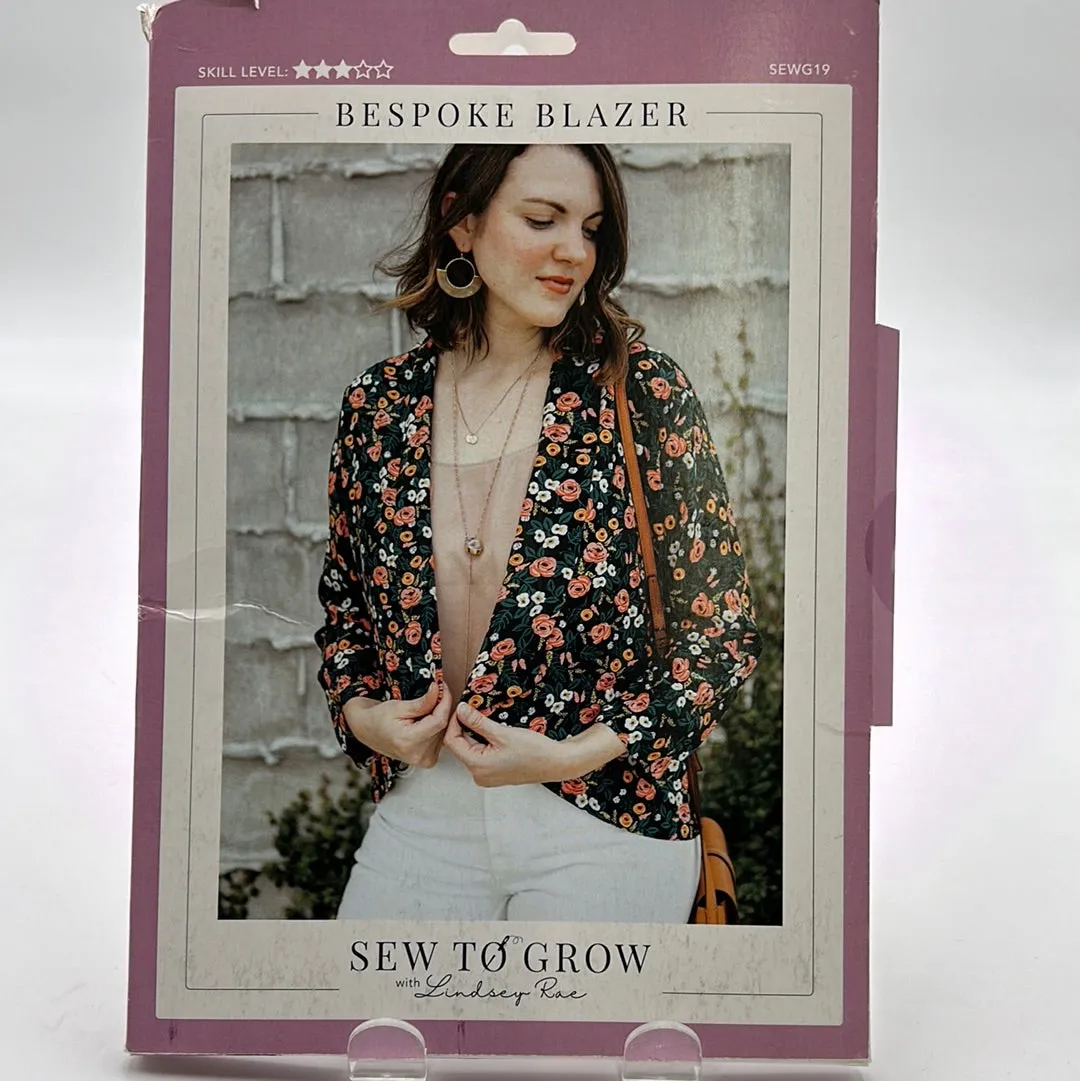 Sew to Grow Pattern, Bespoke Blazer (PXX0655)