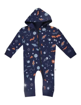 Space Magic Hooded Romper