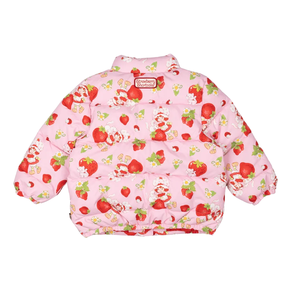 Strawberries Forever Padded Jacket