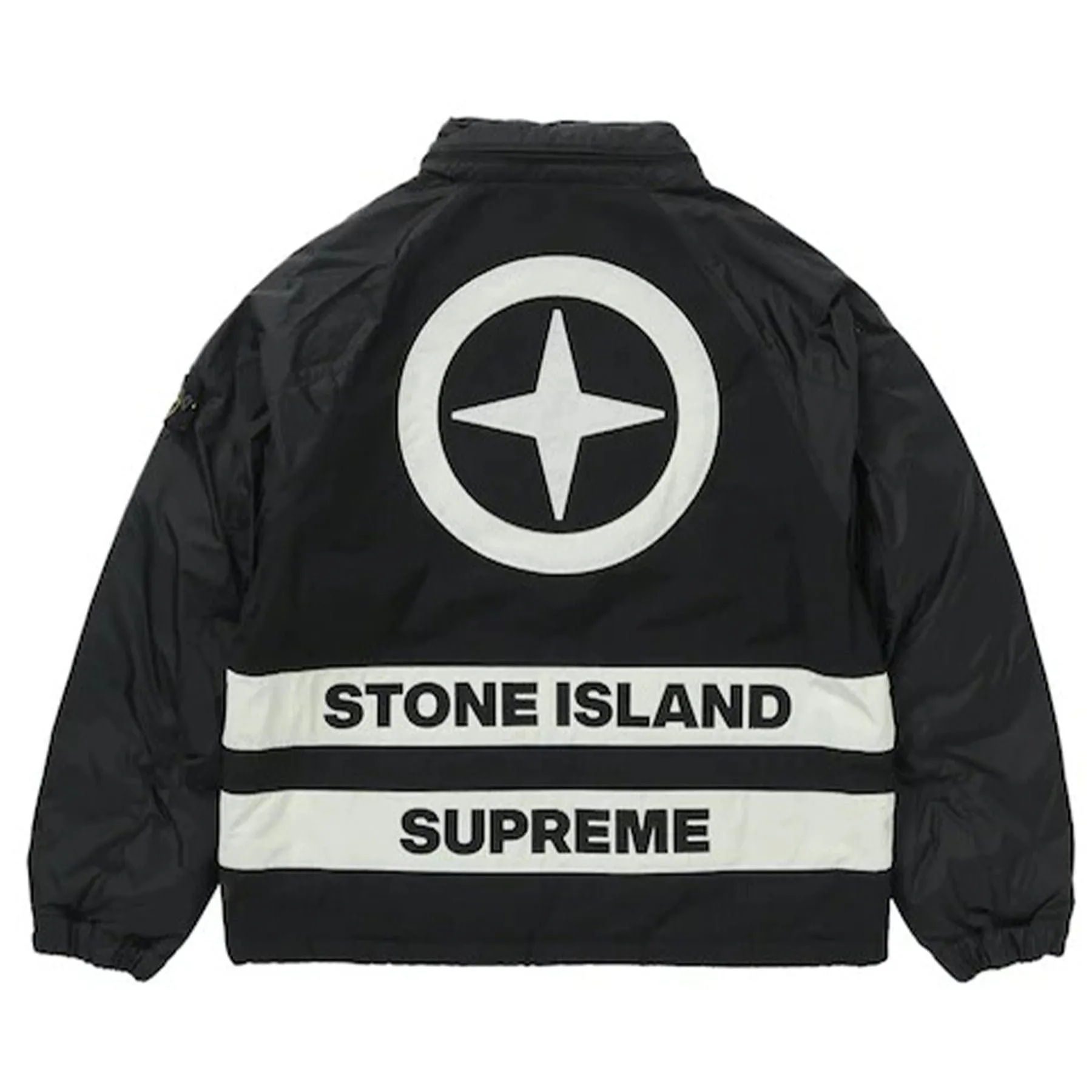 Supreme x Stone Island Reversible Down Puffer Jacket 'Black'