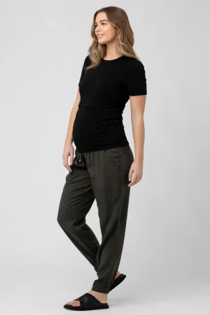 Sustainable Tencel Off Duty Pant Olive by Ripe